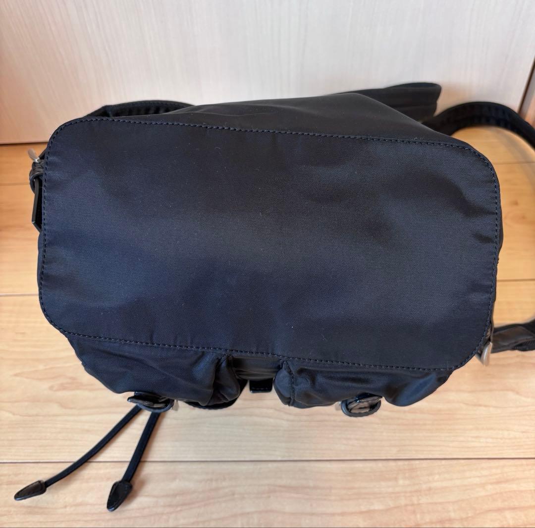 美品 PRADA プラダ ナイロン リュック バックパック ブラック
