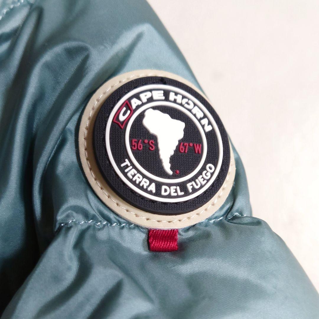 美品♪サイズ42・L ケープホーンTIERRA SRL 2wayダウンジャケット