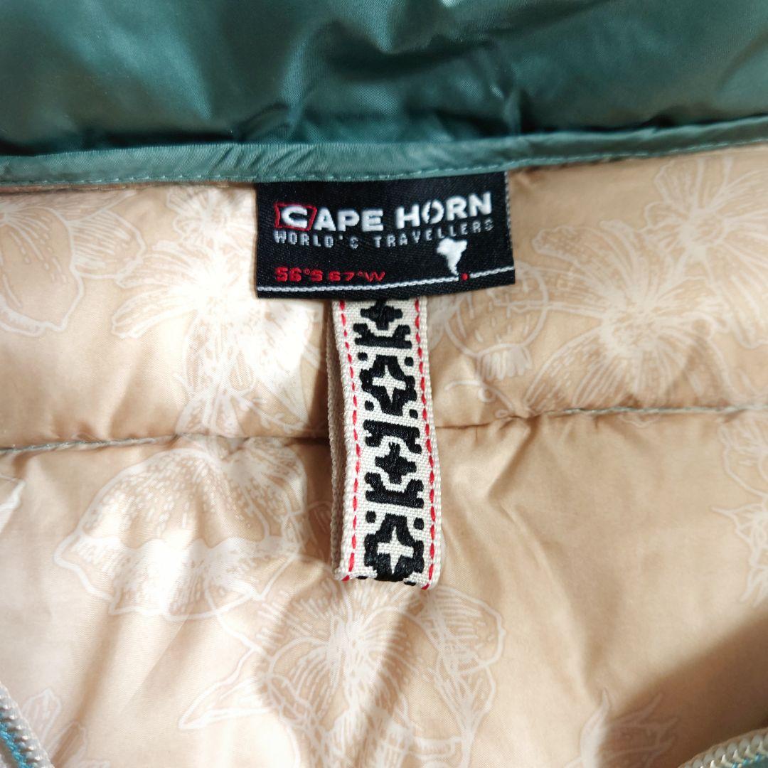 美品♪サイズ42・L ケープホーンTIERRA SRL 2wayダウンジャケット