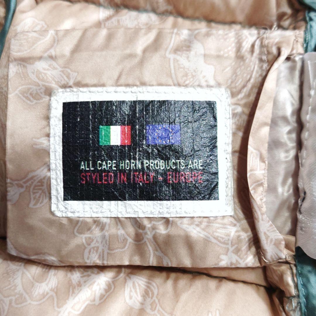 美品♪サイズ42・L ケープホーンTIERRA SRL 2wayダウンジャケット