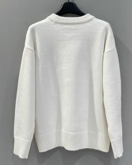 ✨Amiparis ホワイト ニットセーター 男女兼用