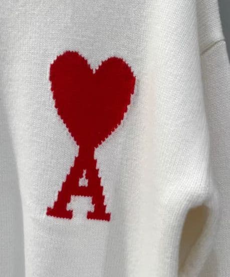 ✨Amiparis ホワイト ニットセーター 男女兼用