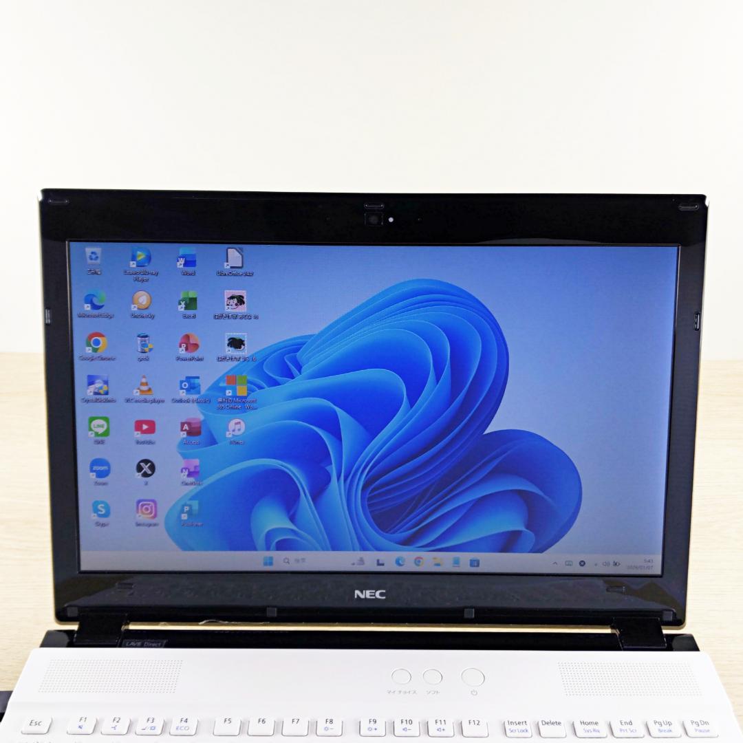 特大1TB☆メモリ16GB☆Win11 高性能i3 ノートパソコン カメラ付き