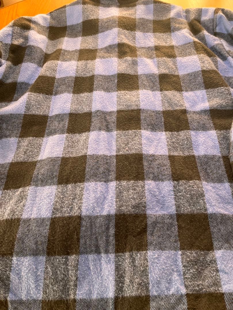 USA製！FIVE BROTHER ブロックチェック　裏キルト　ヴィンテージ