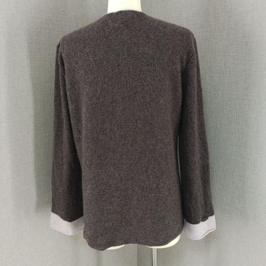 m*a様 CHANEL カシミア セーター グレー シャネル カシミヤ cach