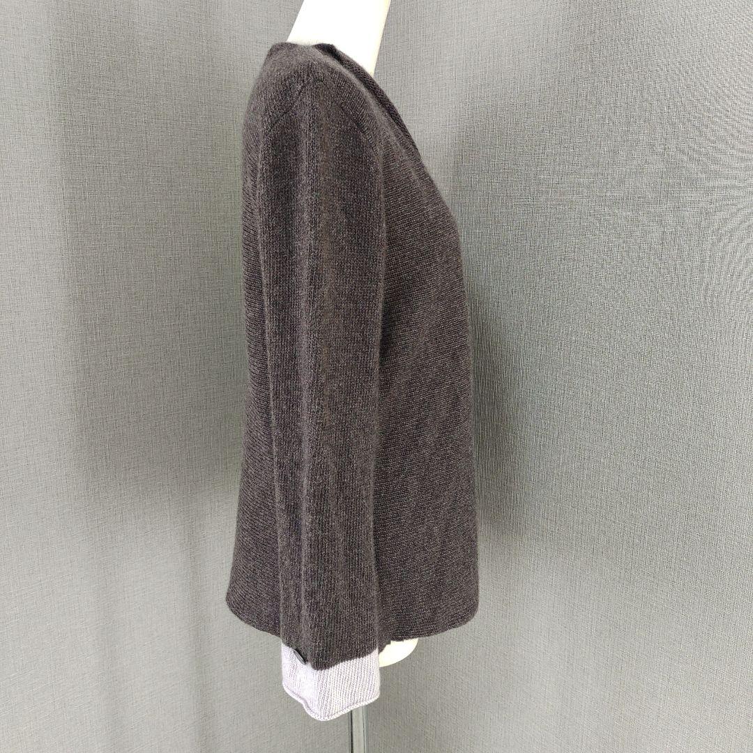 m*a様 CHANEL カシミア セーター グレー シャネル カシミヤ cach