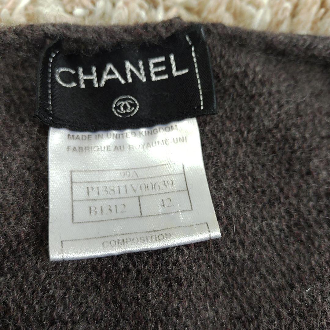 m*a様 CHANEL カシミア セーター グレー シャネル カシミヤ cach