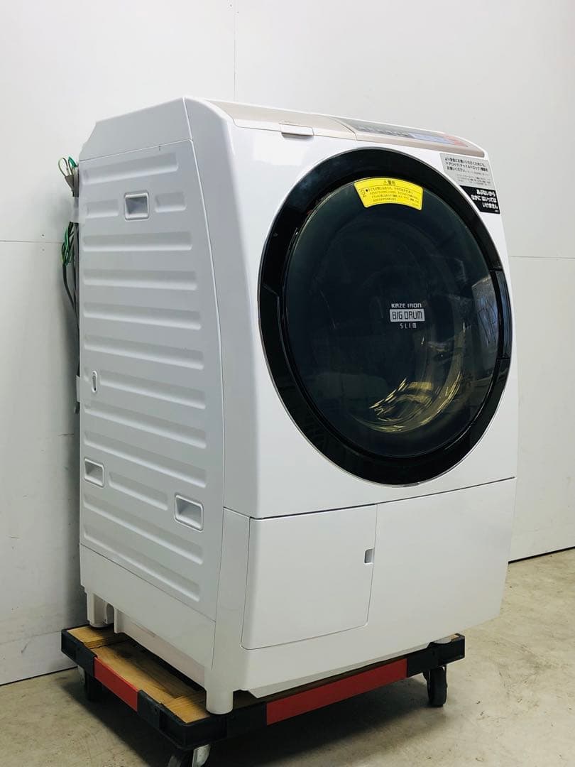 BD-SV110B 右開き3ヶ月保証 日立　温水ナイアガラドラム式洗濯乾燥機