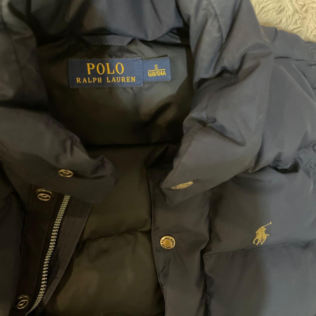 Polo Ralph Lauren ネイビー ダウンベスト Sサイズ