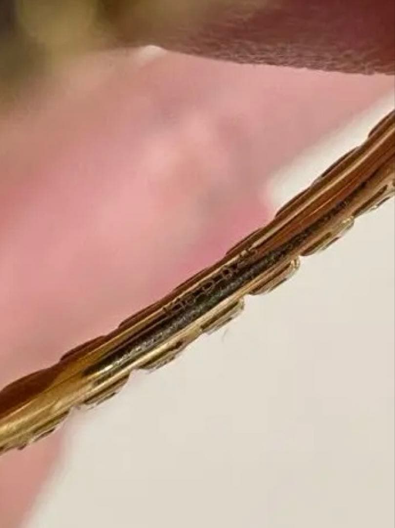 K18 YG ダイヤモンドフルエタニティリング14号