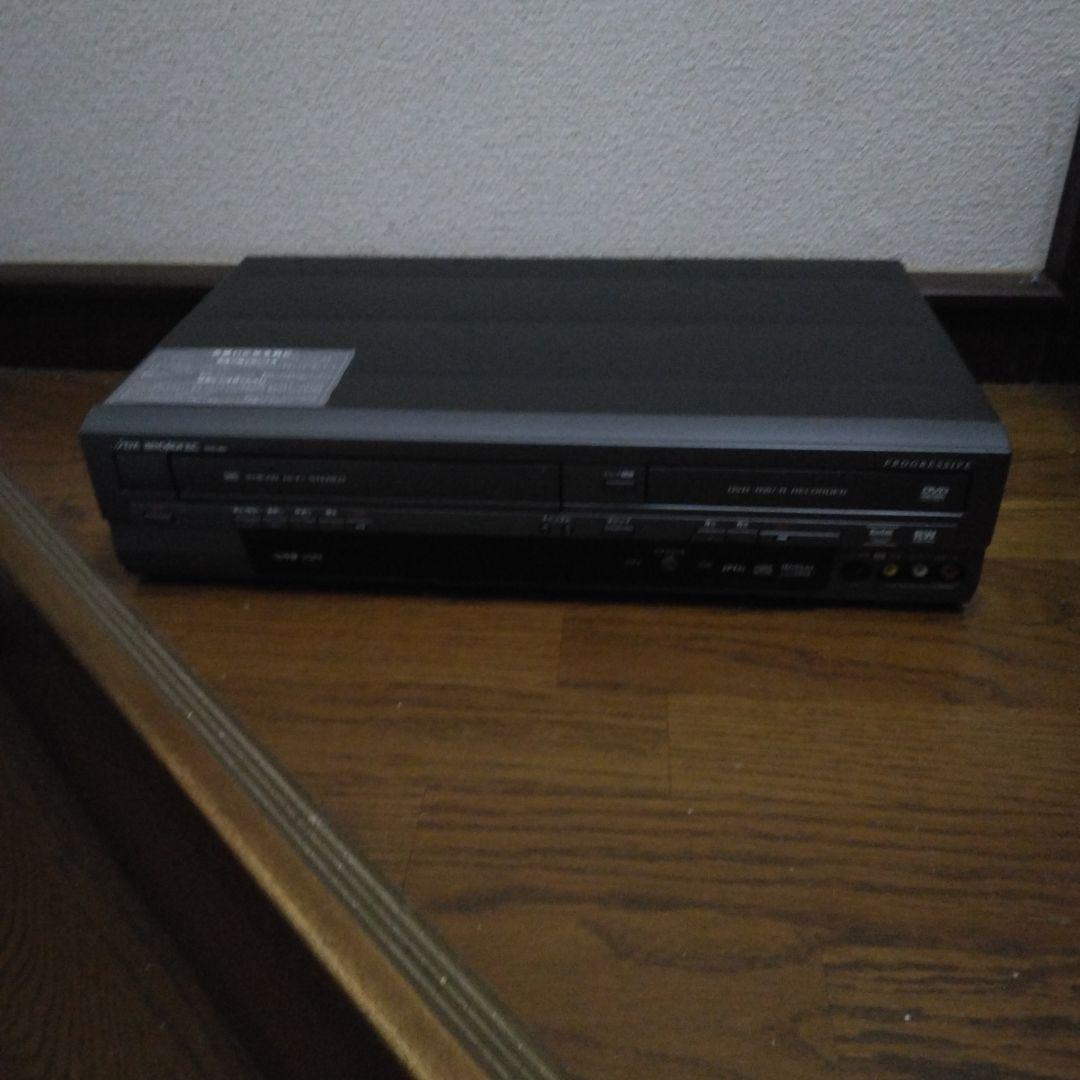 DVD/VHSコンボデッキ ブラック