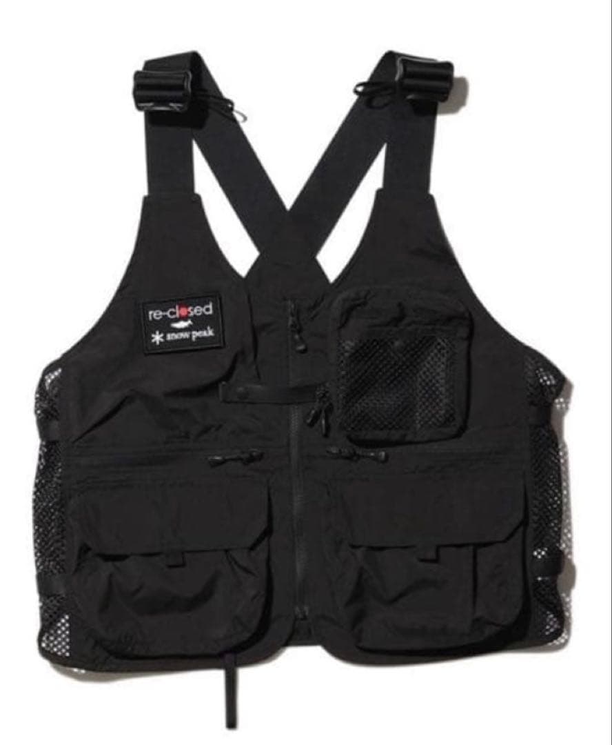 美品　スノーピークToned Trout Camp Vest 2 Black
