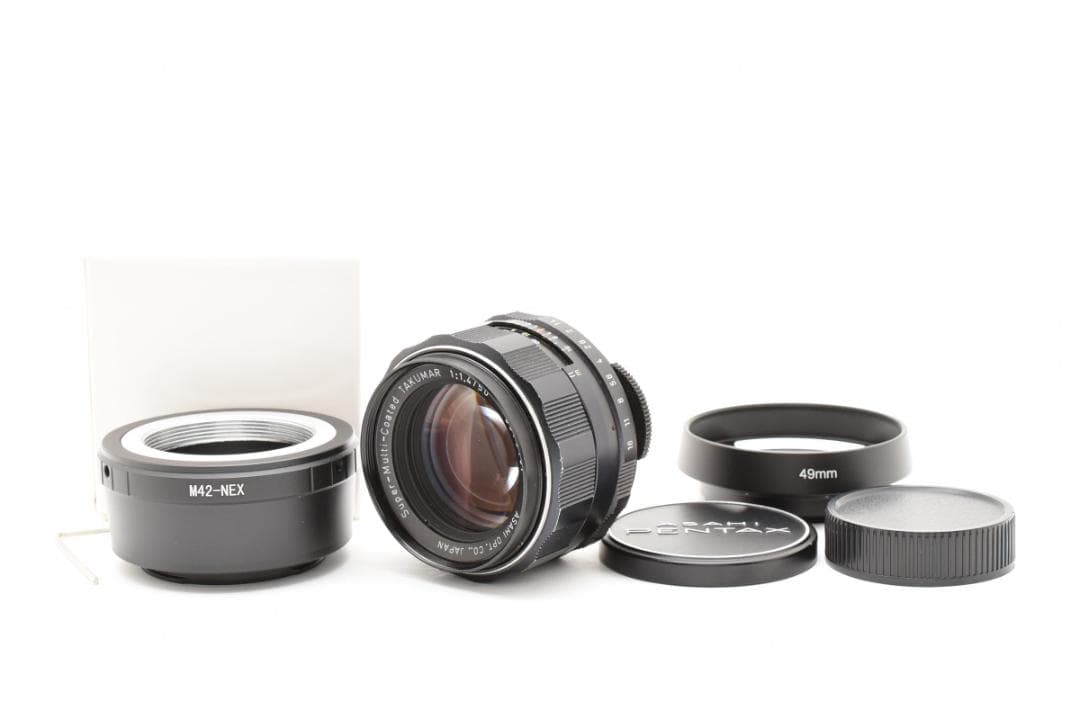 SMC Takumar 50mm F1.4 SONY Eマウント付 C061