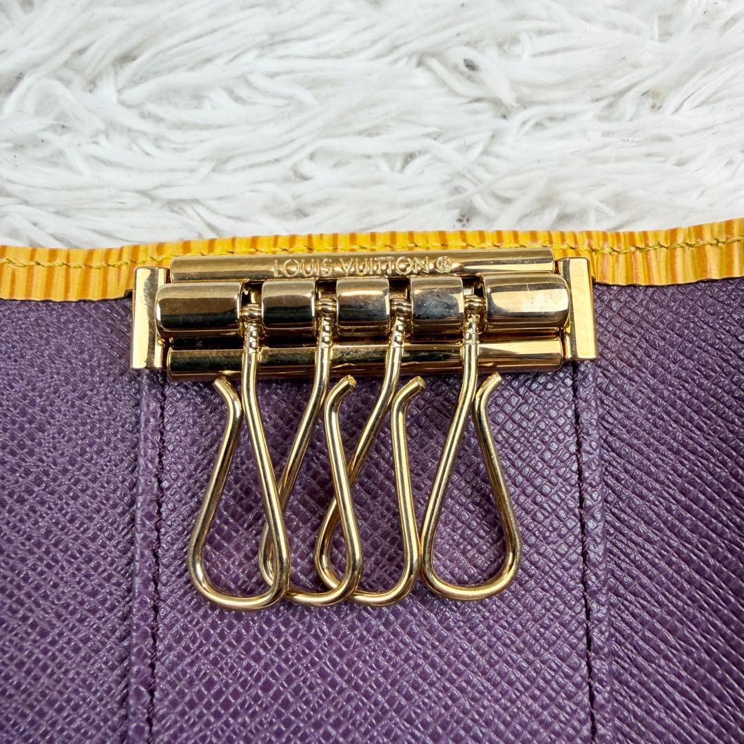 LOUIS VUITTON ヴィトン キーケース エピ ミュルティクレ 未使用品