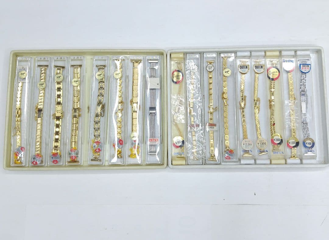 メンズ、レディース腕時計用ベルト未使用134本セット