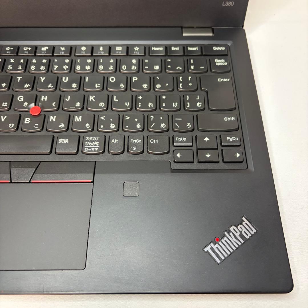 美品 ThinkPad L380 8世代 i5 8GB 13.3型 Office