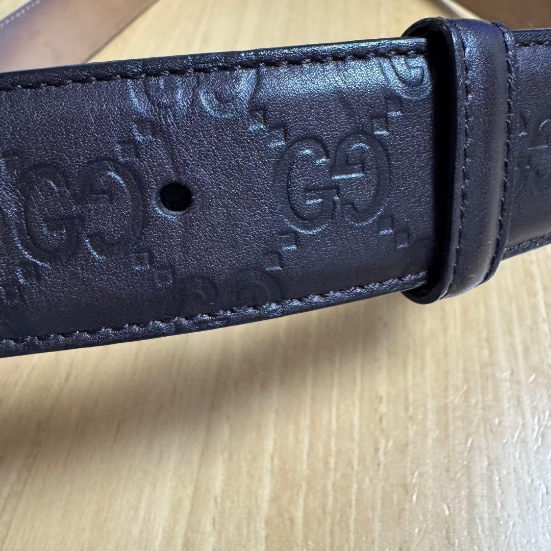 GUCCI グッチ GGマーモント レザーベルト