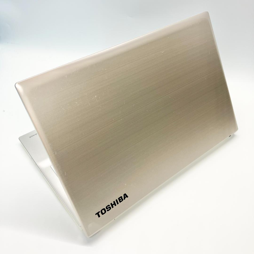 綺麗め☆サテンゴールド❤️高速SSD フルHD 設定済 カメラ付 ノートパソコン