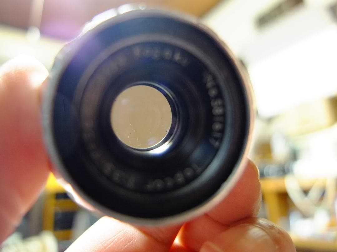 レオタックスK型／トプコール 5c㎜f3.5フード付【実写確認済整備品】