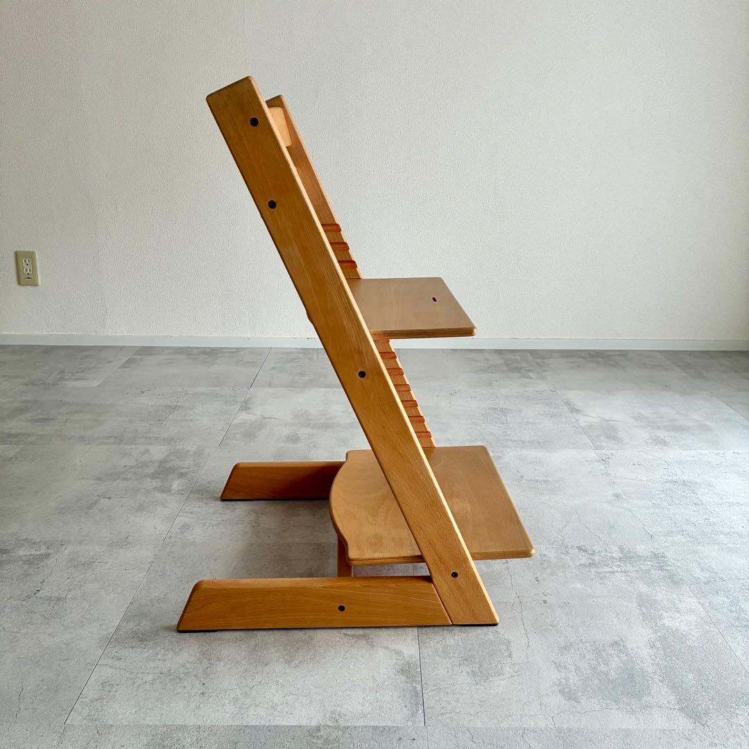 ストッケ　トリップトラップ　ベビーチェア　ビーチ材　無塗装