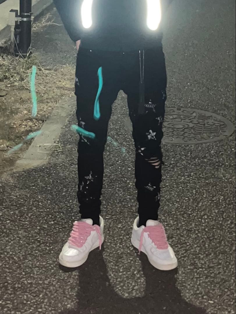 パンツ AMIRI BANDANA STAR JEAN 28