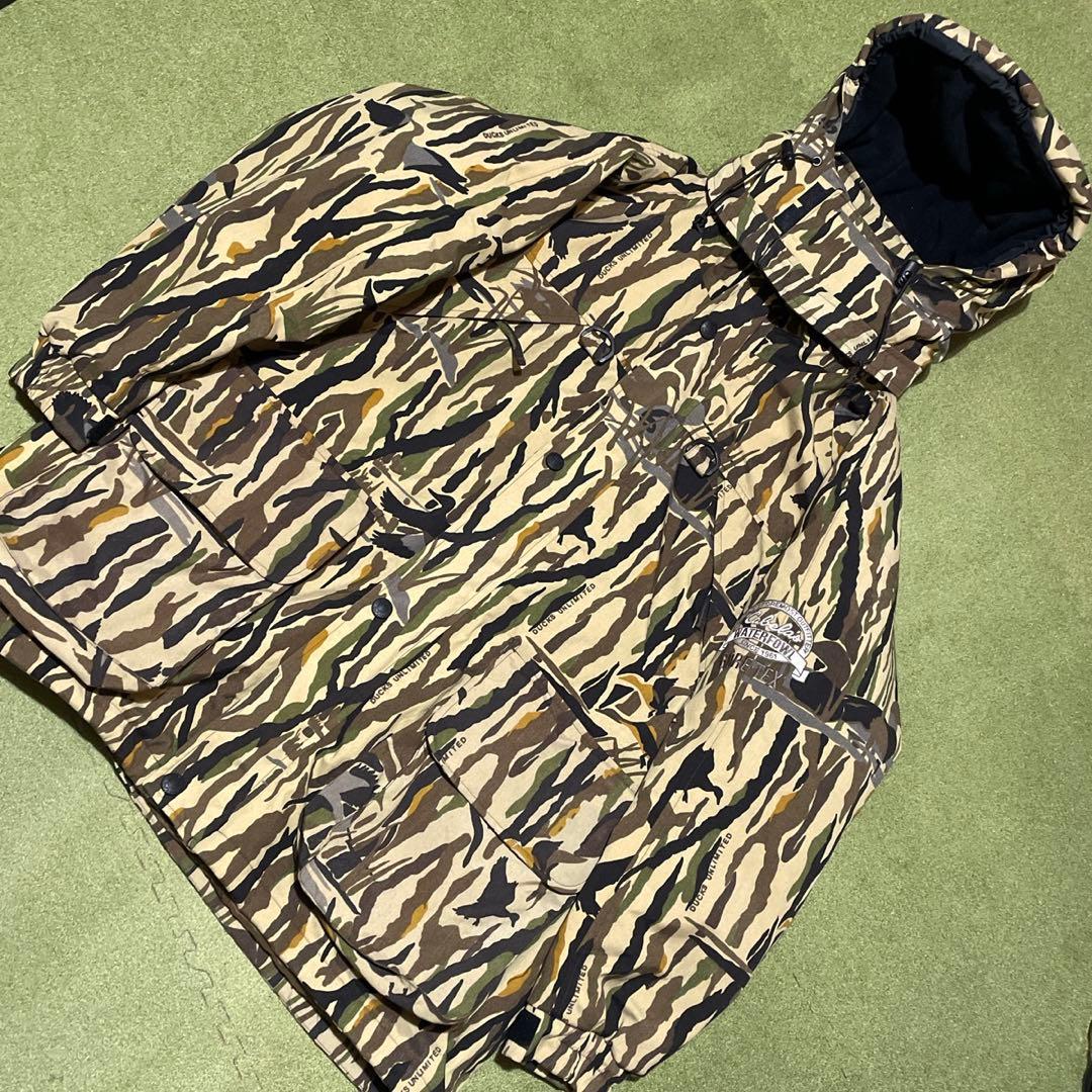 美品★カベラス★カモフラ柄マウンテンパーカー★ゴアテックス★シンサレート★90s