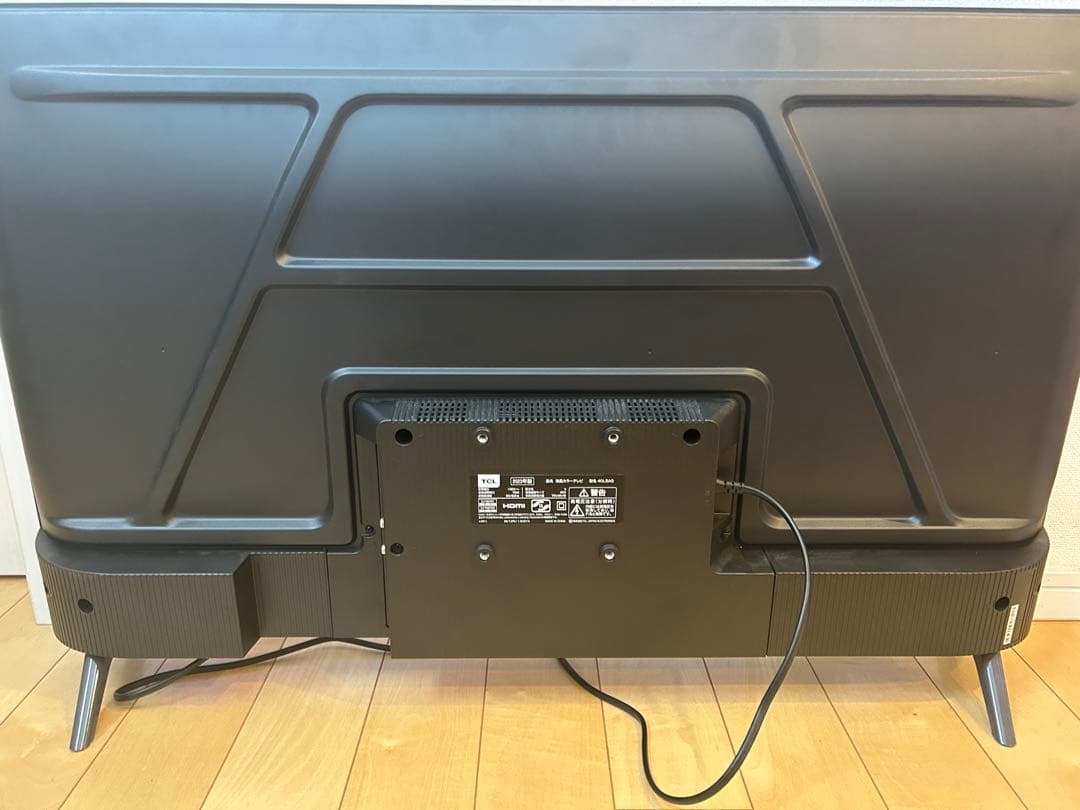 TCL 40L5A6 2023年製Wチューナー液晶テレビ GoogleTV