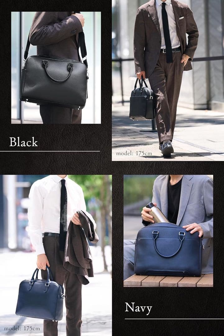 最終価格 GLEVIO グレヴィオ 牛本革コンパクト ビジネスバッグ