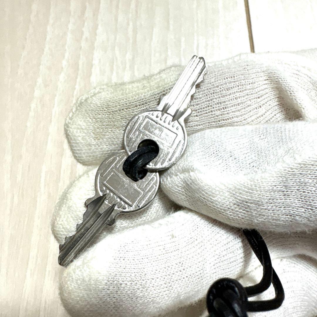 ★エルメス　カデナ　パドロック 南京錠　シルバー　鍵２本
