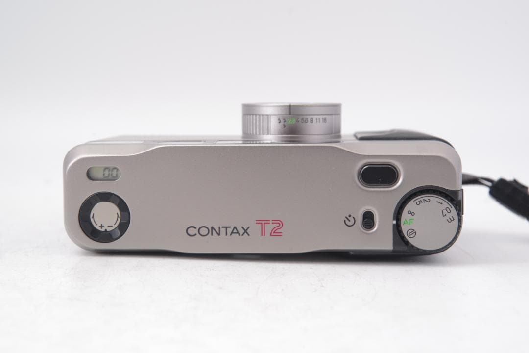 美品 CONTAX T2 チタンシルバー