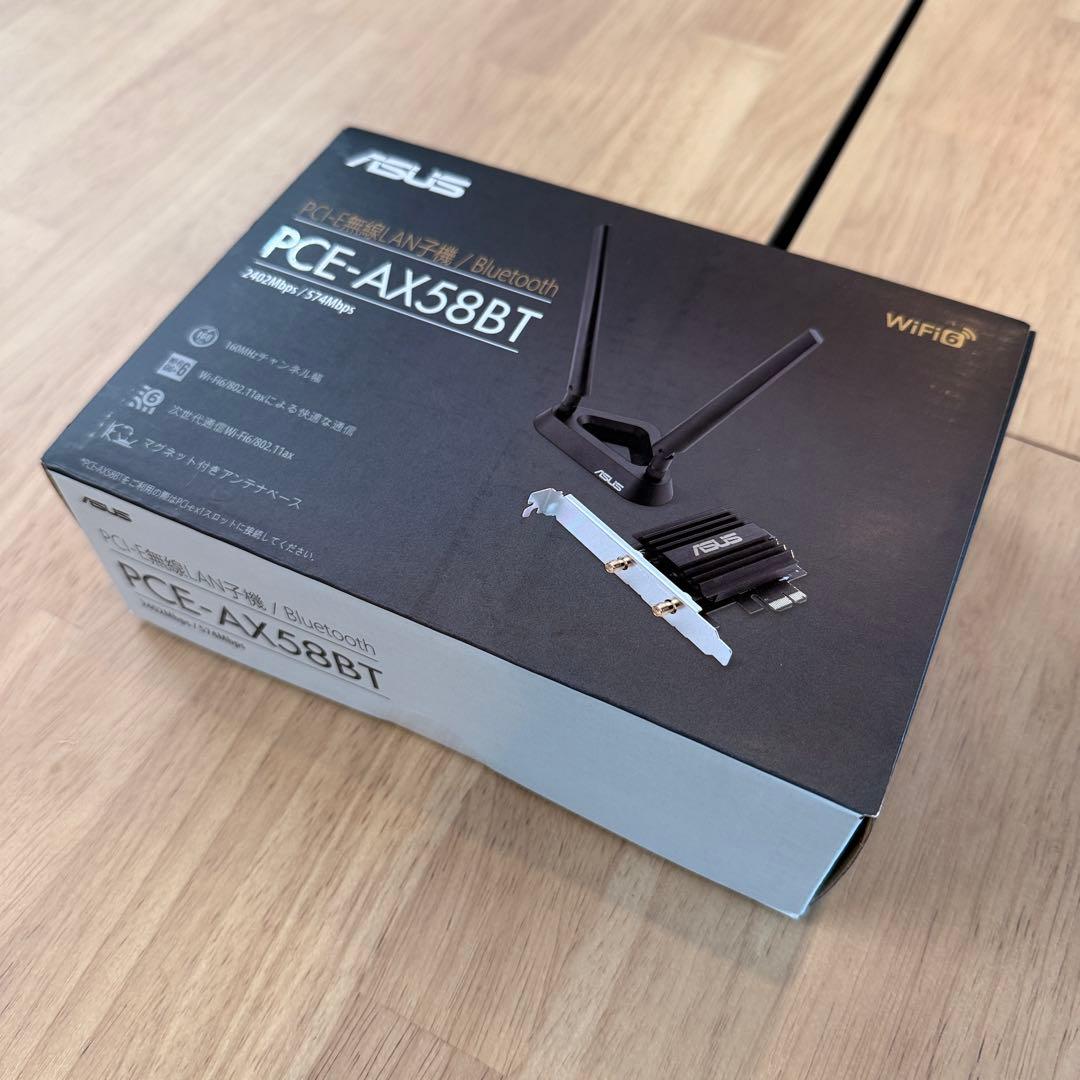 ASUS PCE-AX58BT 無線LAN子機　新品未使用