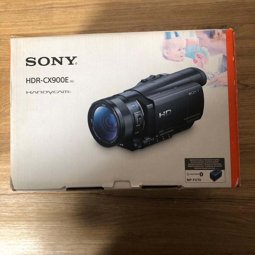 【美品・未使用】SONY ビデオカメラ デジタルHD HDR-CX900E