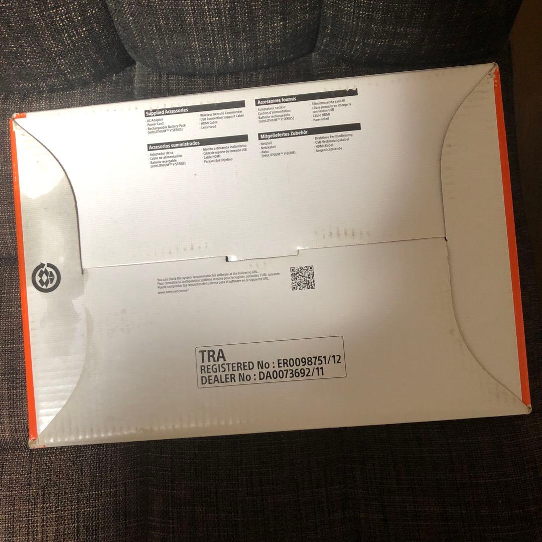 【美品・未使用】SONY ビデオカメラ デジタルHD HDR-CX900E