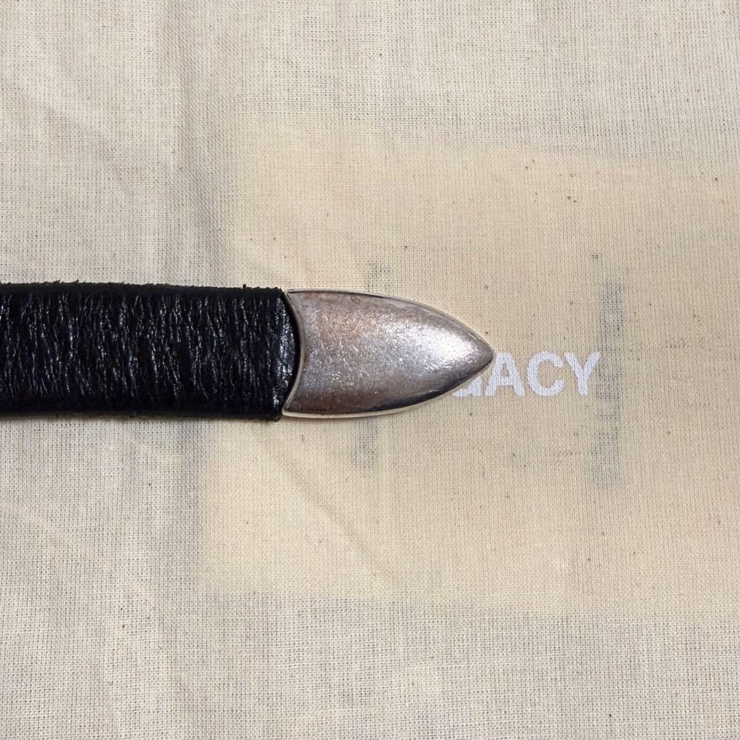 美品 OUR LEGACY 2cmベルト サイズ90 BLACK