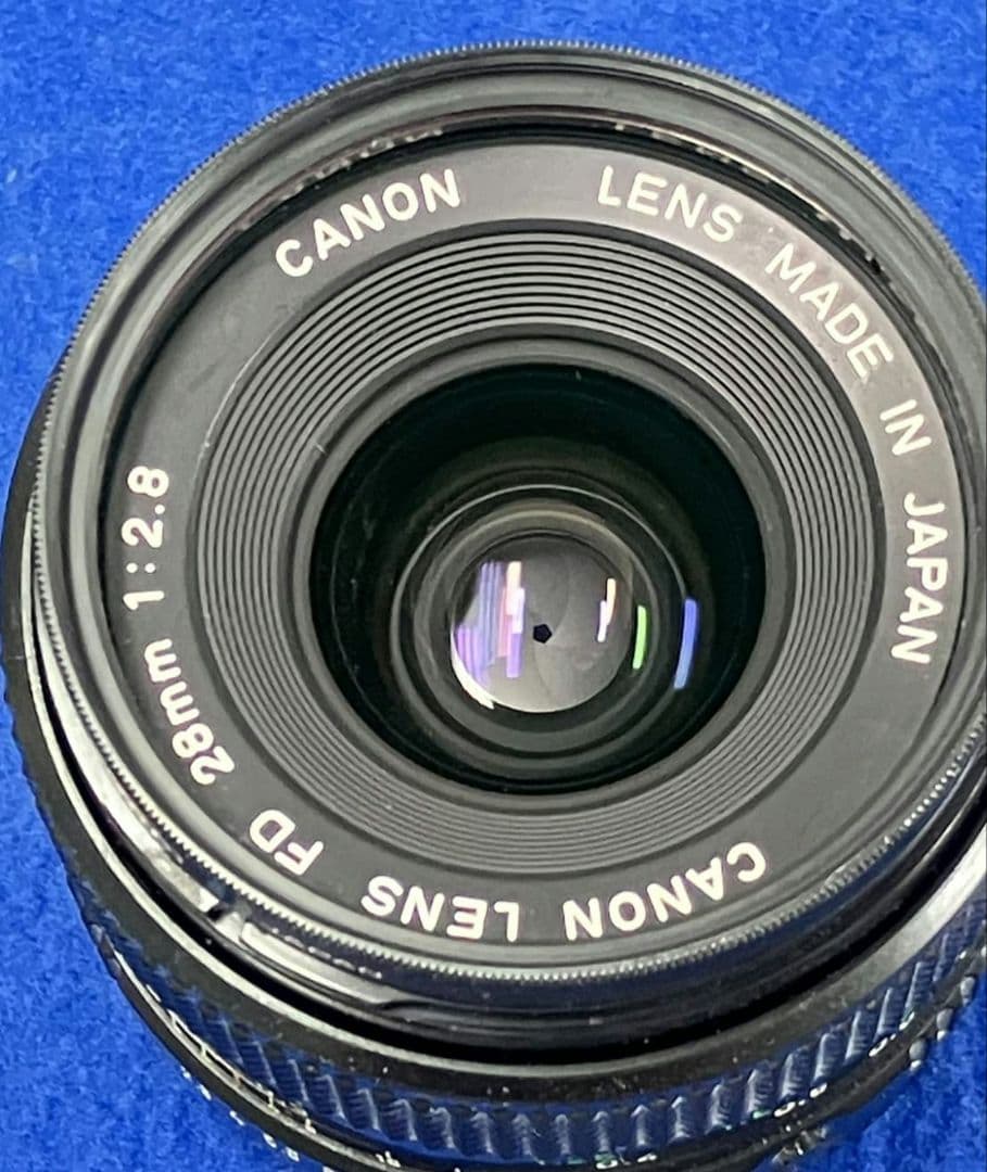 Canon FD 28mm f/2.8 レンズ