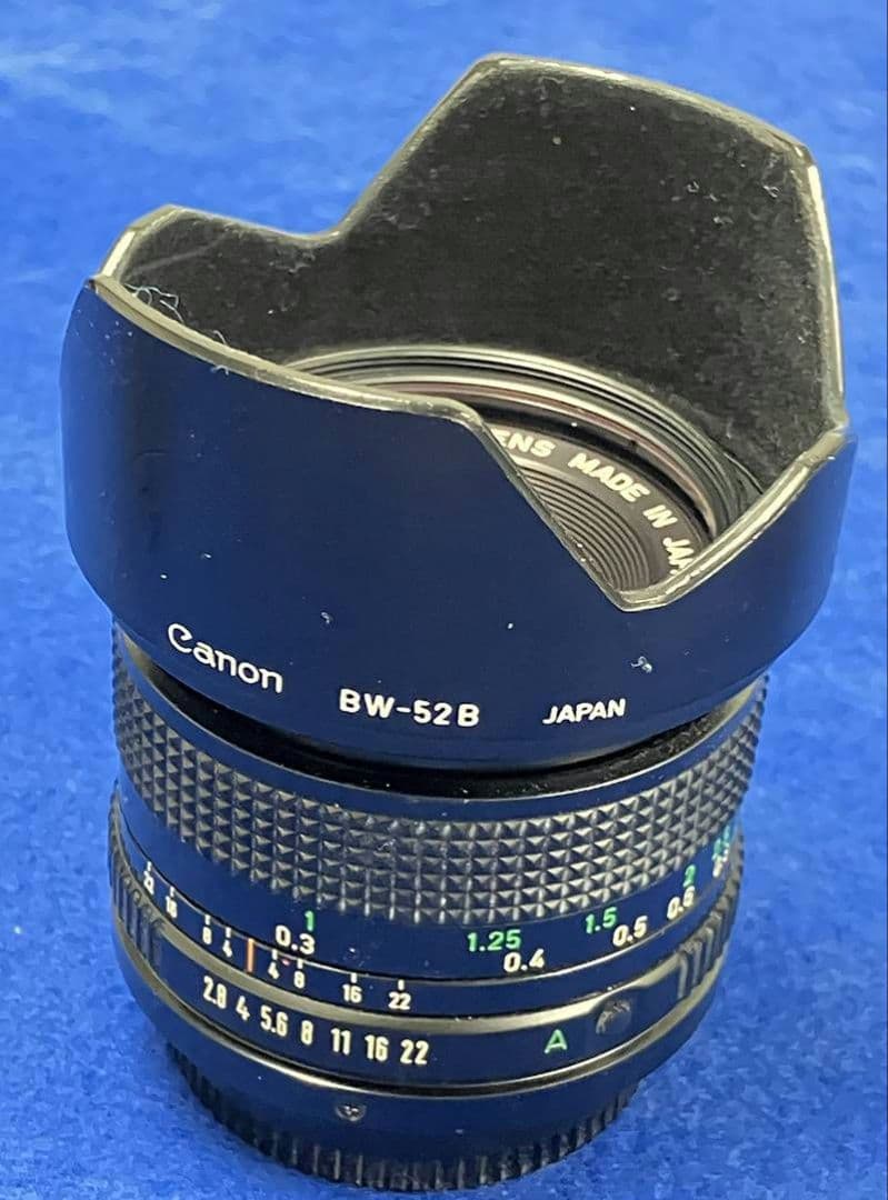 Canon FD 28mm f/2.8 レンズ