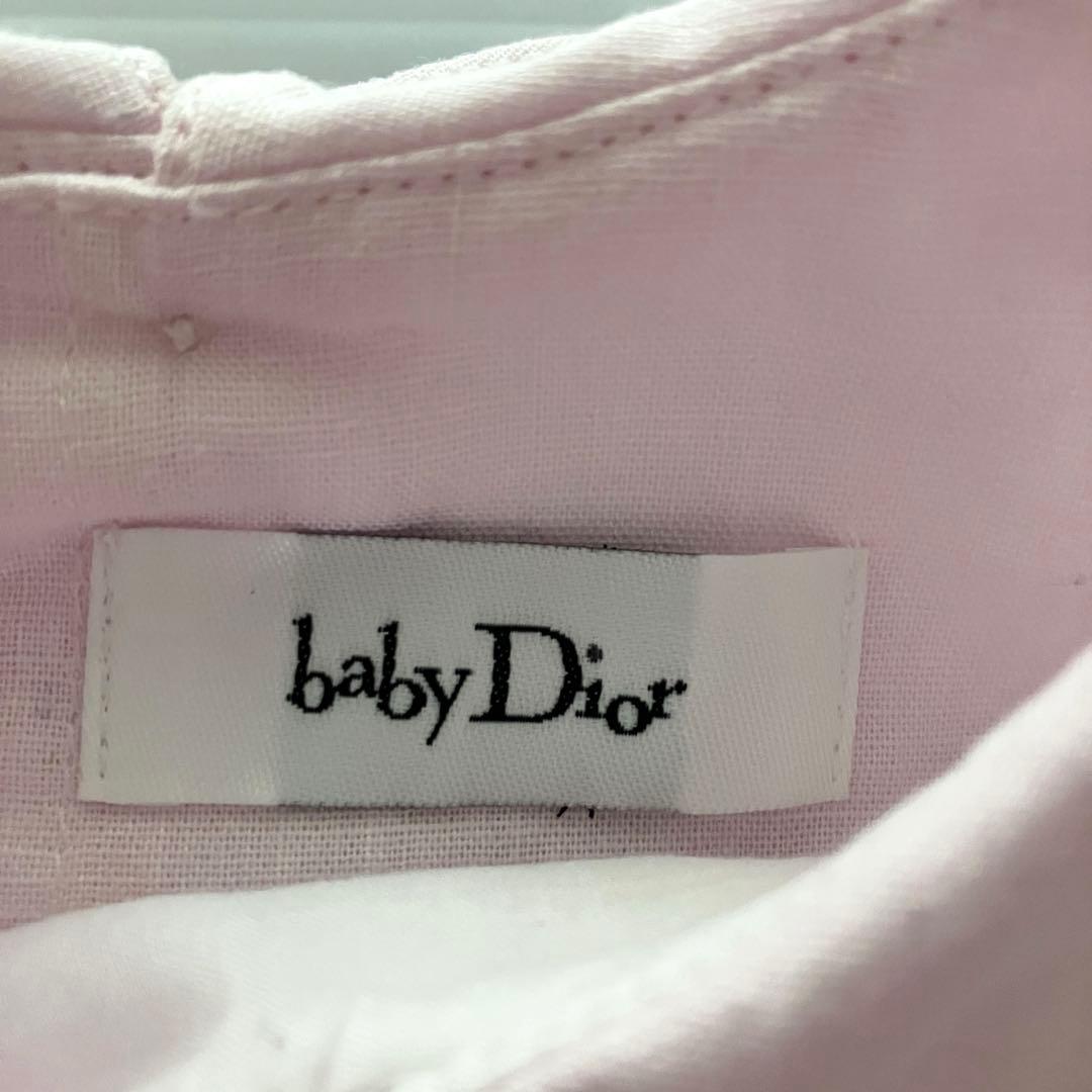 美品　ベビーディオール　ワンピース　ピンク　80