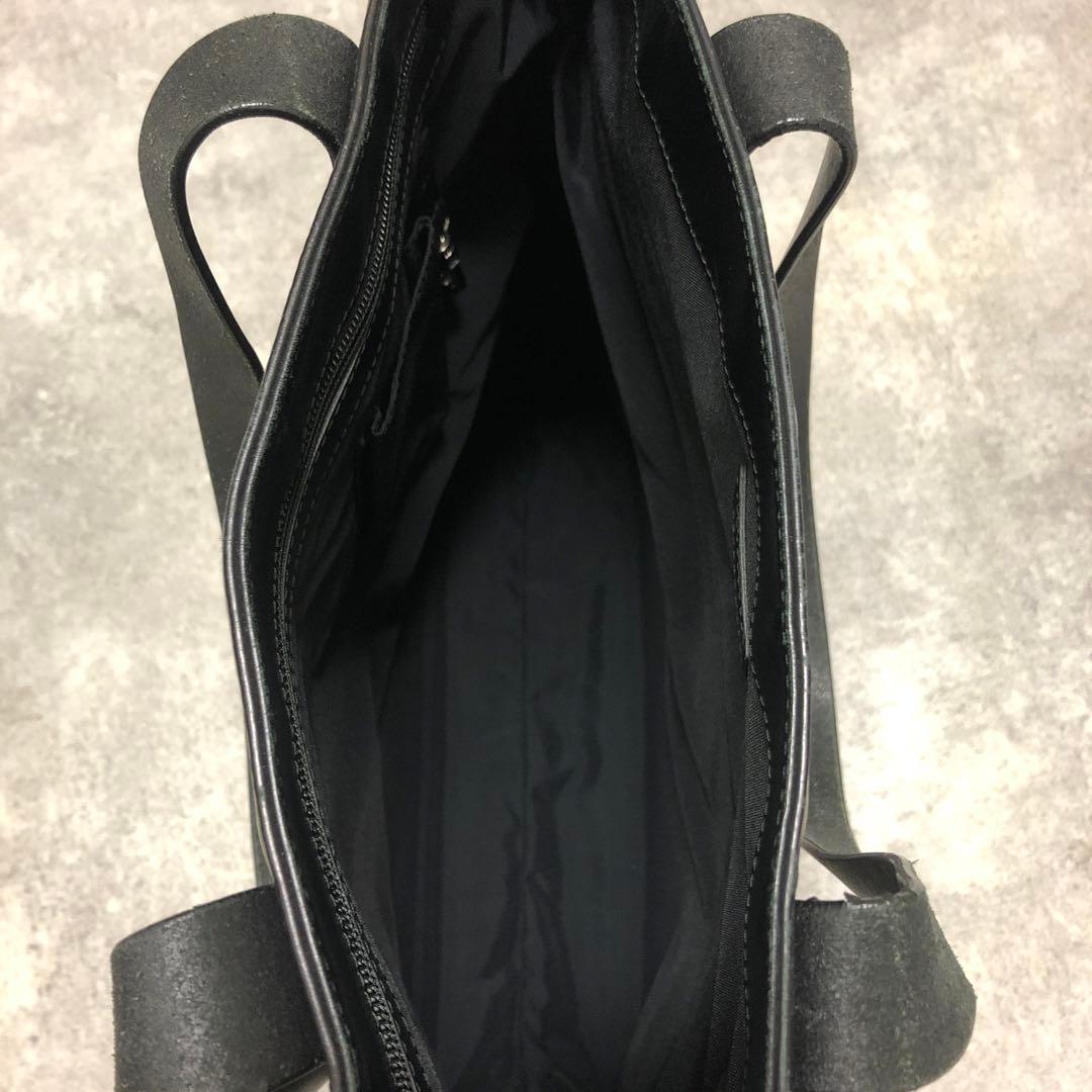 フォロー割■ フェラガモ レザートートバッグ 黒 A4可能 ユニセックス 肩掛け