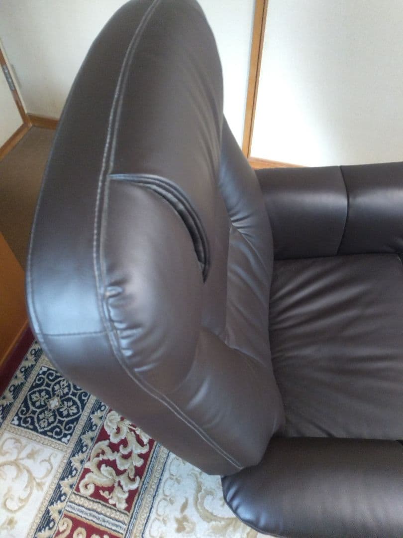 新品に近い　パーソナルチェア【ニース】ブラウン