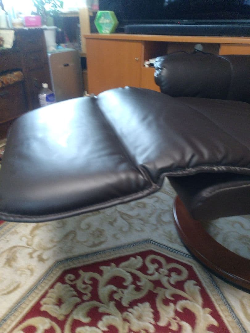 新品に近い　パーソナルチェア【ニース】ブラウン