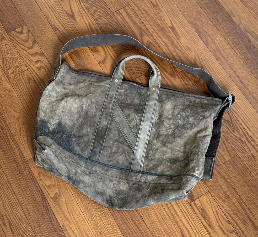 NICENESS P.I.LEDZ 柿渋染めトートバッグ ショルダーバッグ