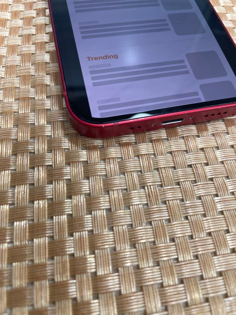 iPhone 13 mini 128 GB レッドSIMフリー【5018】