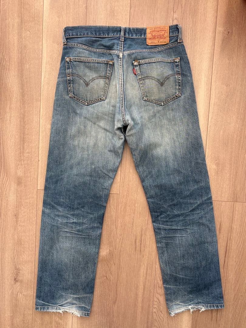 タテ落ち◎Levi's 501　2003年フィリピン製　コーンミルズデニム　34