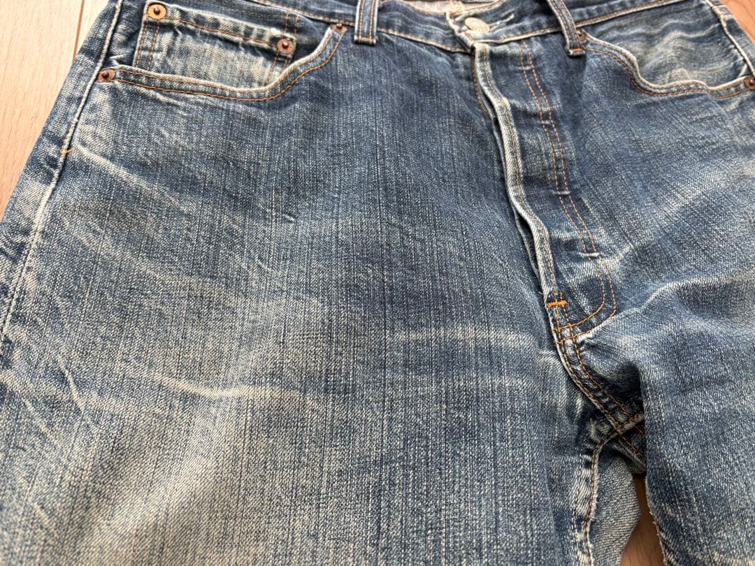 タテ落ち◎Levi's 501　2003年フィリピン製　コーンミルズデニム　34
