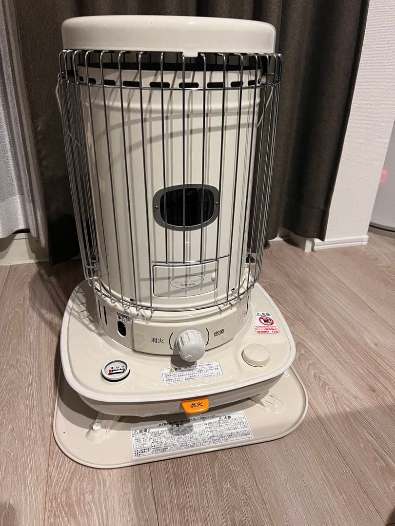 【引き取り限定】大阪府南部 石油ストーブ ホワイト　コロナ　SL6625