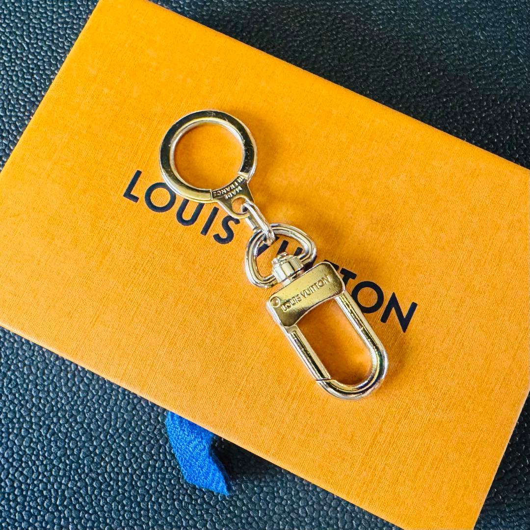 LOUIS VUITTON アノクレ キーリング キーホルダー ゴールド 美品