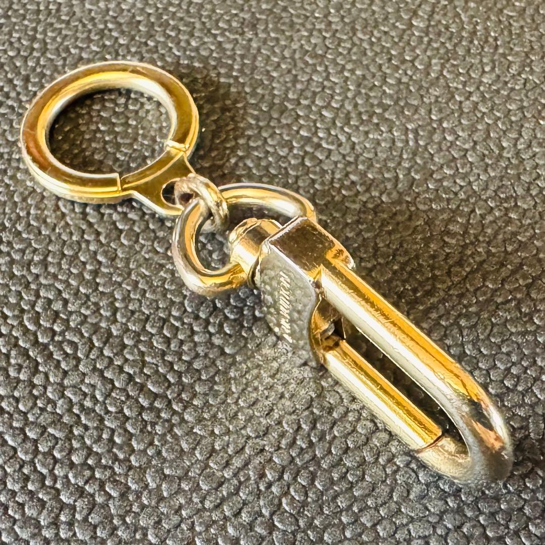 LOUIS VUITTON アノクレ キーリング キーホルダー ゴールド 美品