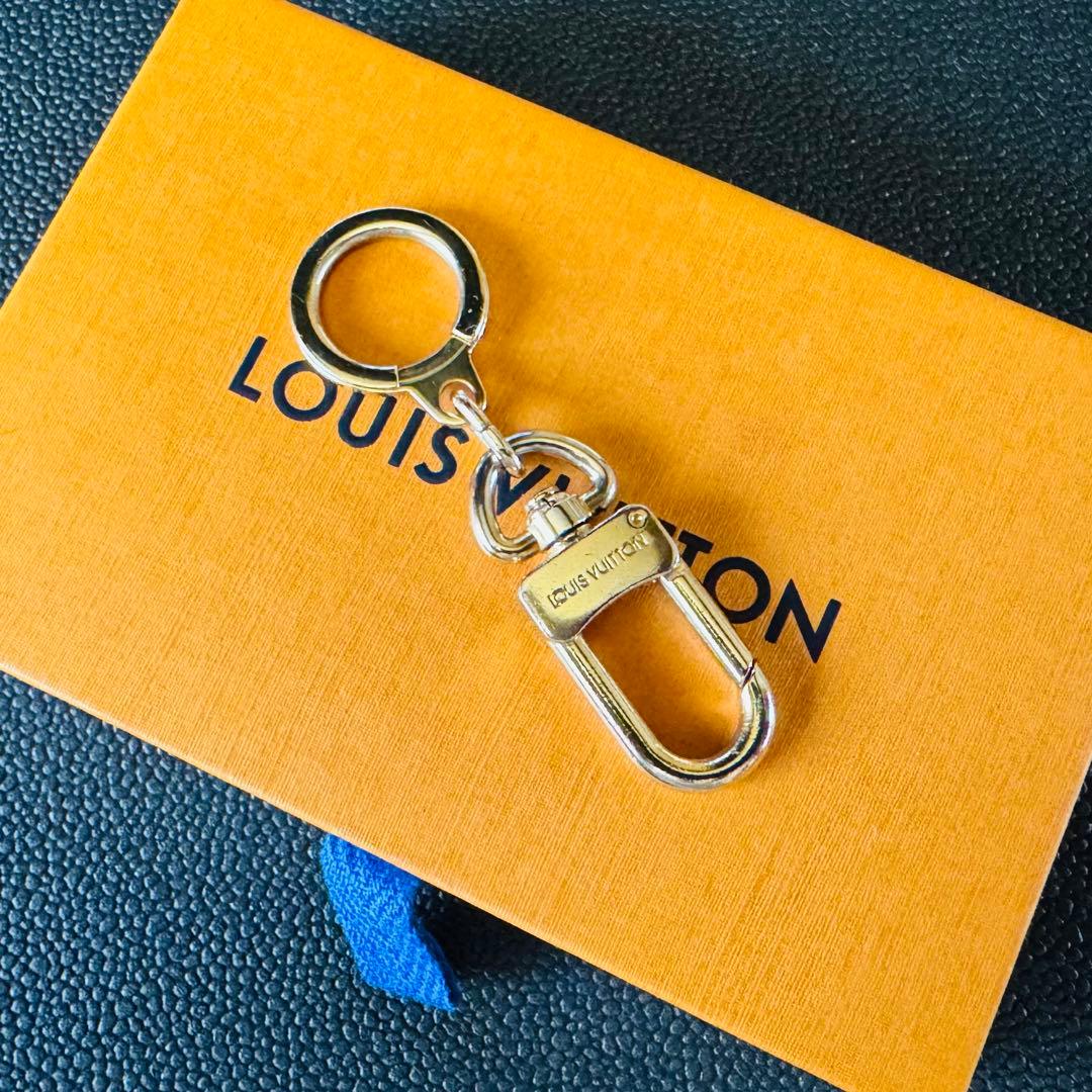 LOUIS VUITTON アノクレ キーリング キーホルダー ゴールド 美品