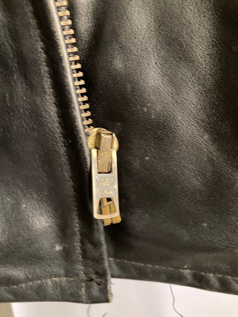 Schott ショット レザートラッカージャケット 本革 ブラック32