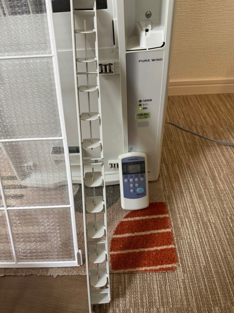 コロナルームエアコンウインド形冷房専用型式CW-F1618 2018年製